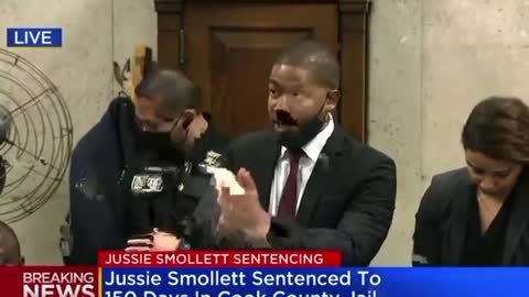 Jussie Smollet’s Wild Outburst After Sentencing