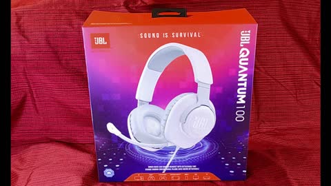 JBL Quantum 100 - Wired Over-Ear Gaming Headphones - Thoughts and Reviews