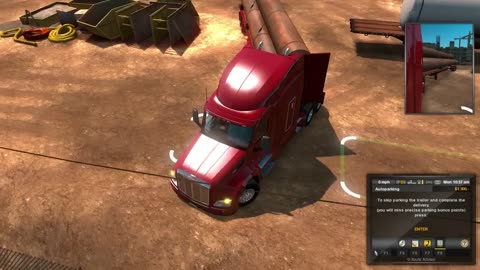 American Truck Simulator Gameplay Walkthrough Part 1 - I'M A TRUCKER