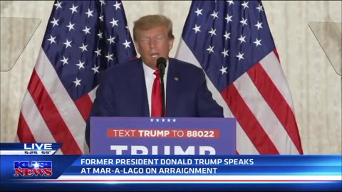 Trump Addressed the united states
