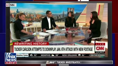 Tucker Rolls a Montage of the Media’s Meltdown Over His Release of the Jan 6th Tapes