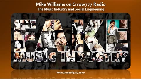 Mike Williams on Crrow777 Radio - The Music Industry and Social Engineering (May 2023)