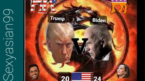 Donald Trump vs Joe Biden. Mortal kombat. Please like my videos. Thanks