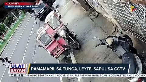 Pamamaril sa Tunga, Leyte, sapul sa CCTV