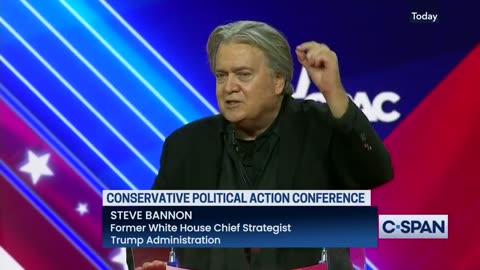 Steve Bannon Speaks at CPAC - 2023