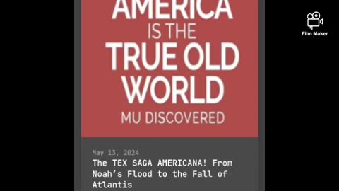The TEX SAGA: American Atlantis and Mu