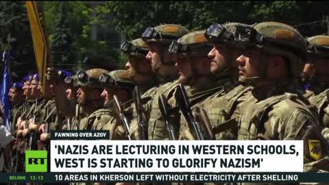 2022-11-27 Western media praise Ukrainian Azov soldier known for promoting nazi'sm