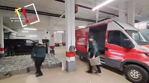 Incautan en Zaragoza 1.200 kilos de hachís en un camión que transportaba fruta a Italia