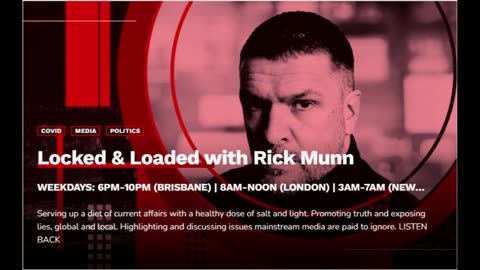(31 March 2023) Jonathan Weissman joins Rick Munn live on TNT Radio