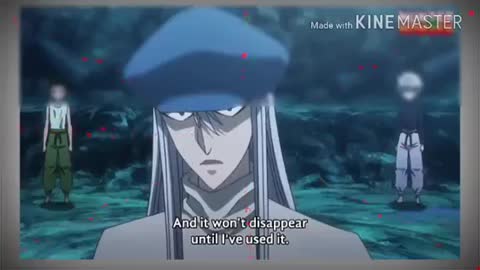 HxH kite Badass Pscythe kill scene