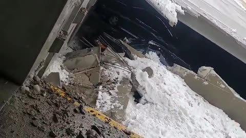 Collapse of a parking garage at Bayshore Mall in Glendale, Wisconsin