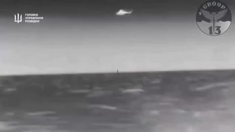 Ukraine Drone semi-submersible takes out tuna boats after avoiding destruction by RU helicopters