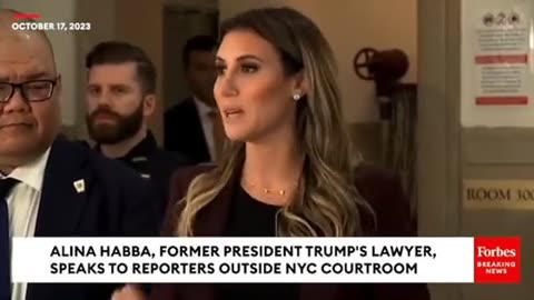 🎥 Trump lawyer Alina Habba TORCHES the radical New York Attorney General targeting Trump.