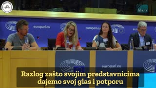 Predstavljanje Inicijative „Povjerenje i sloboda“ u EU parlamentu u Bruxellesu 04.07.2023.