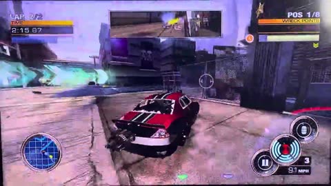 Full Auto Career Mode - "Speed Kills" Series Mission 6 Retry(Xbox 360 HD)