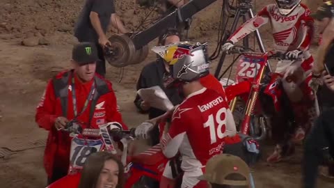 SUPERMOTOCROSS LOS ANGELES FINAL 450 MOTO 1