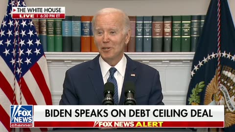 Biden: "I made a compromise on the budget."