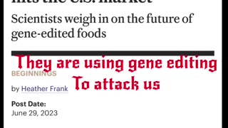 Gene editing food in the USA