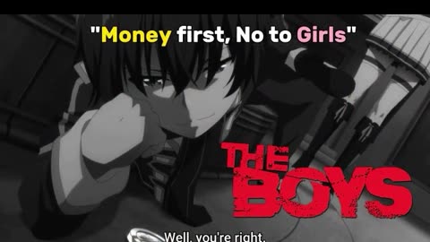 Money first / no to girl