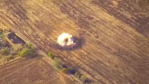 Russian Drone Unit Stays Out in the Open for a Little to Long