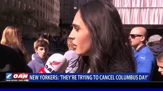 New Yorkers: They're trying to cancel Columbus Day