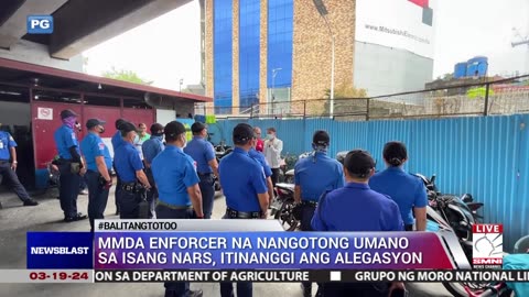 MMDA enforcer na nangotong umano sa isang nars sa Quezon City, sinuspinde