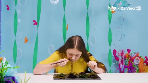 Kids Try Underwater Plants