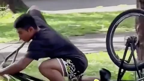 Bicycle Prank 1