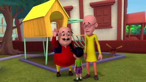 Motu Patlu And Alien Baby