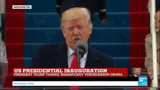 US - Watch Donald Trump's first speech as United States President