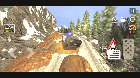Playing Car Crashing Simulator| Car Crash Simulator Gameplay| Completing the climbing challenge