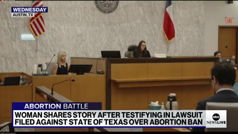 'I nearly died.' A Texas woman shares her powerful testimony in Texas abortion lawsuit