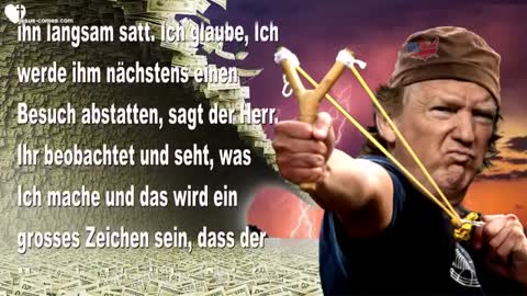 David gegen Goliath... Donald Trump gegen den Schuldengigant ❤️ Prophezeiung durch Kim Clement