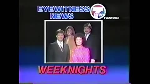 1984 - WTVW Evansville News Promo