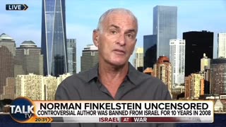 Piers Morgan asks controversial Jewish scholar Norman Finkelstein if he condemns Hamas.