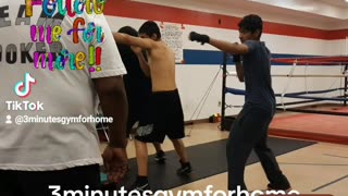 Boxing footwork