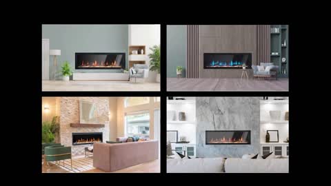 Litedeer Latitude Series Built In Smart Electric Fireplace