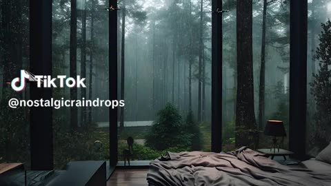 Sleep with rain