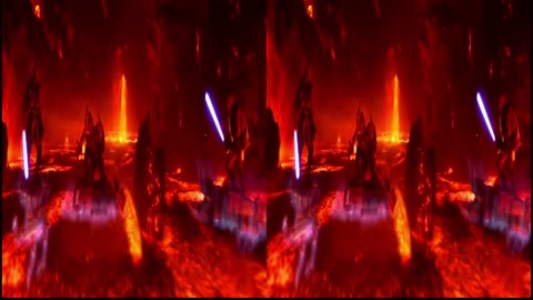 3D SBS Star Wars Episode III 90FPS - Revenge of the Sith 4K L 4K R SUPER SCALE 80% MORE DEPTH P27