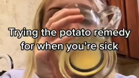 Have you ever heard of using potatoes to combat sickness?