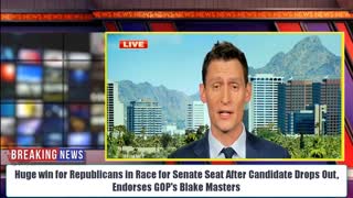 HUGE Win for GOP in Race for Senate Seat After Candidate Drops Out, Endorses GOP's Blake Masters