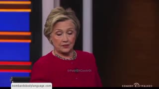 Hillary Clinton,Body language tells on you every time