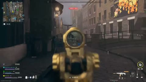 Insane Game Of Call Of Duty Warzone DMV Mode Golden Sniper Rifle + Golden TAQ-56