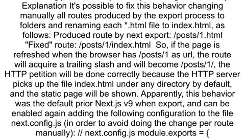 Dynamic routes not working when app is exported to static files