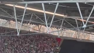 Mysterious trio watch Taylor Swift concert from TOP of Wembley Stadium