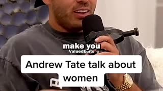 Andrew Tate talks about women