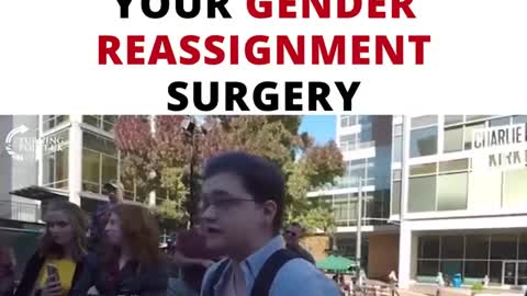 Charlie Kirk: I'm Not Paying For Your Your Gender Reassignment Surgery