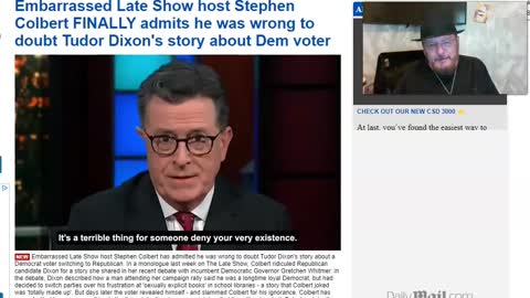 Stephen Colbert Admits He Was Wrong