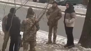 Ukraine military conscripting civilians in Dnepropetrovsk