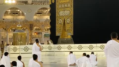 Beautiful view of Masjid Al Haram 🕋🌹 || Waiting for Salatul Magrib 🕋